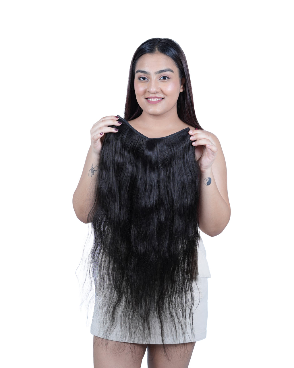 Butterfly volumizer hair extensions for women full coverage clip-in extensions