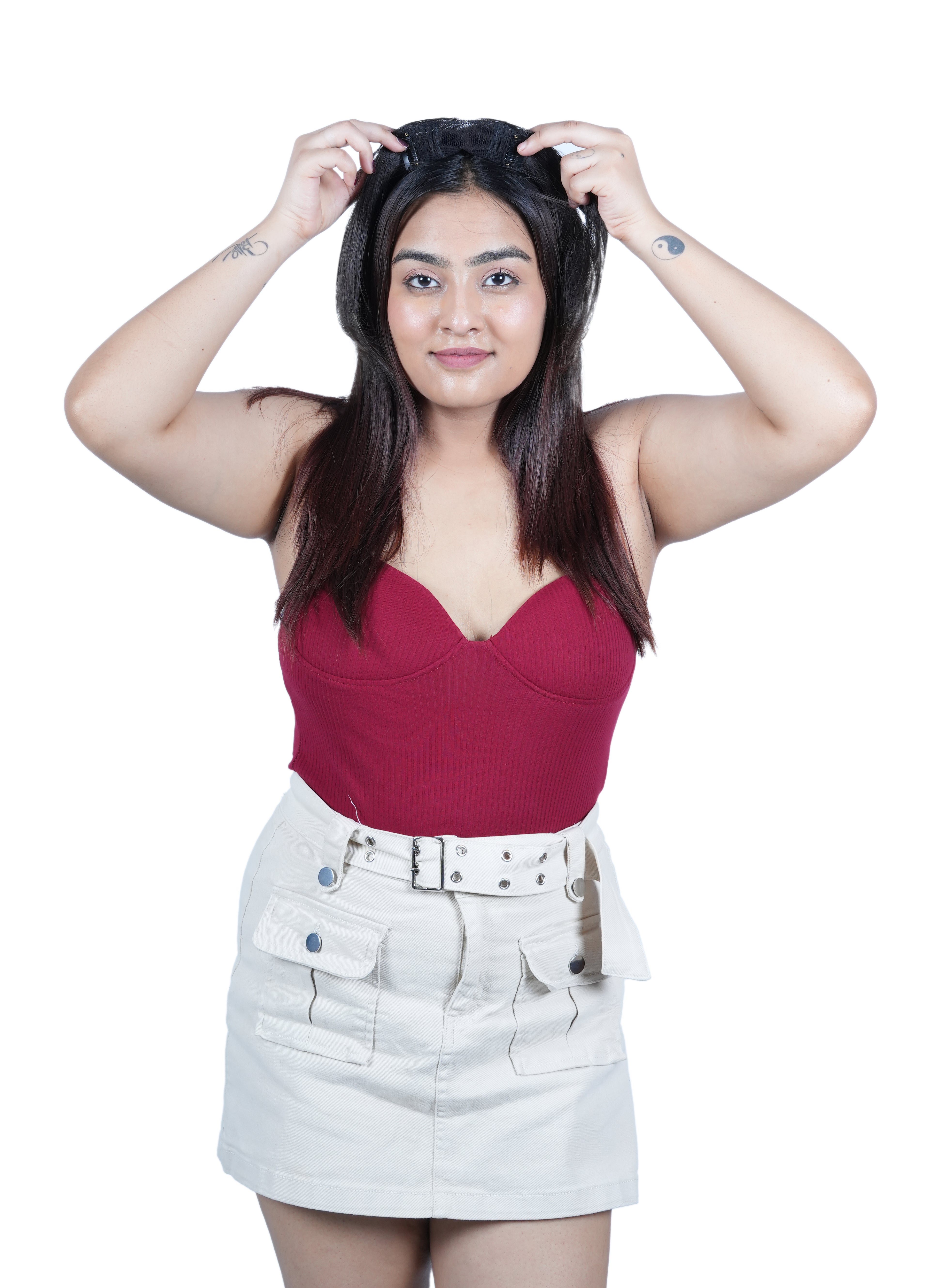 Scalp Topper Hair Extension for Women – Silk Base, 100% Human Hair, Natural Look