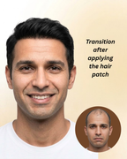 Hair Excellence Mirage men hair patch natural black hair system