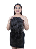 Hand tied weft hair extensions natural human hair