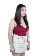 Instant volume mini hair topper clip-in solution