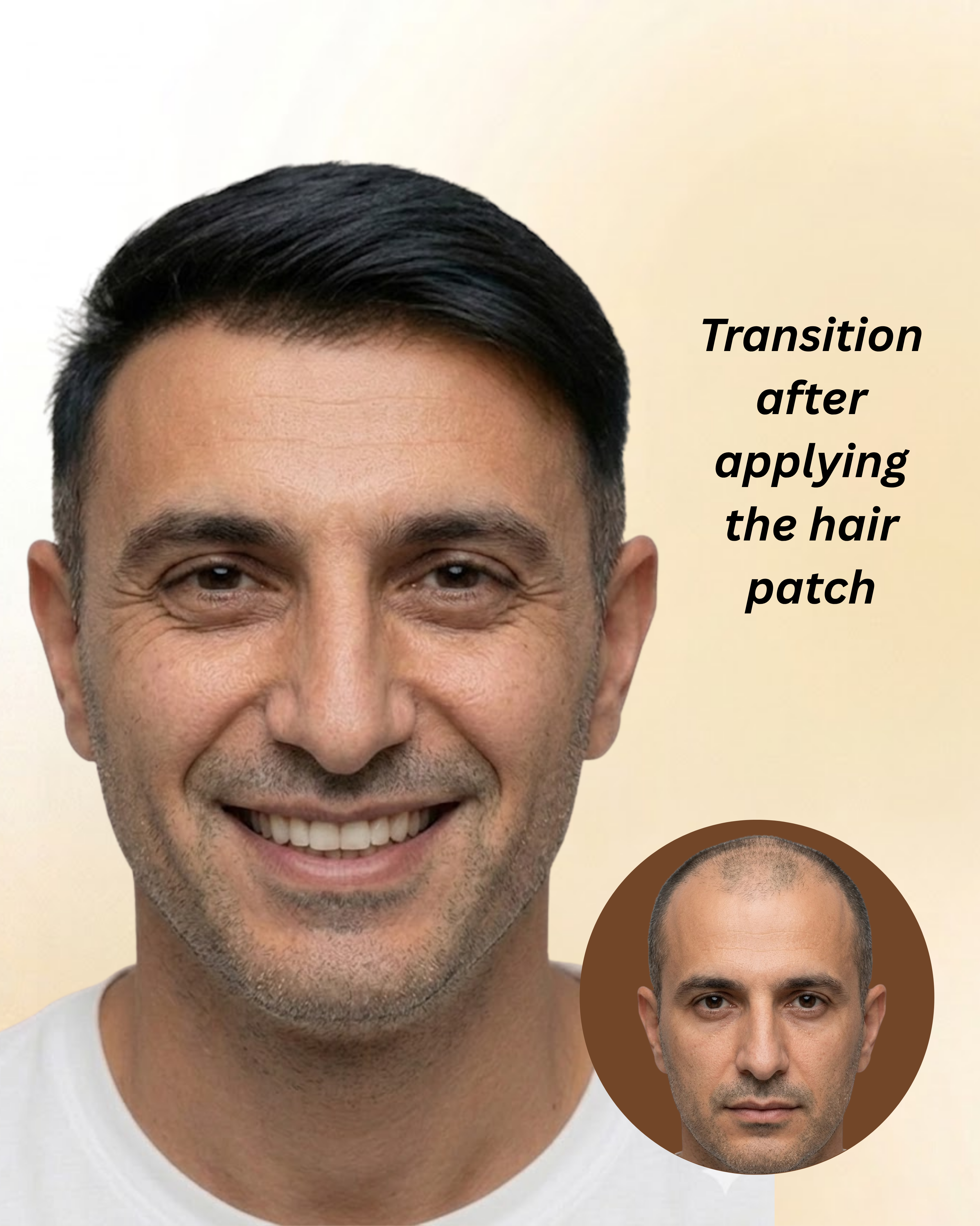 Hair Excellence Men Hair Patch Mono Base