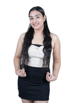 seamless hand tied weft extensions long hair volume